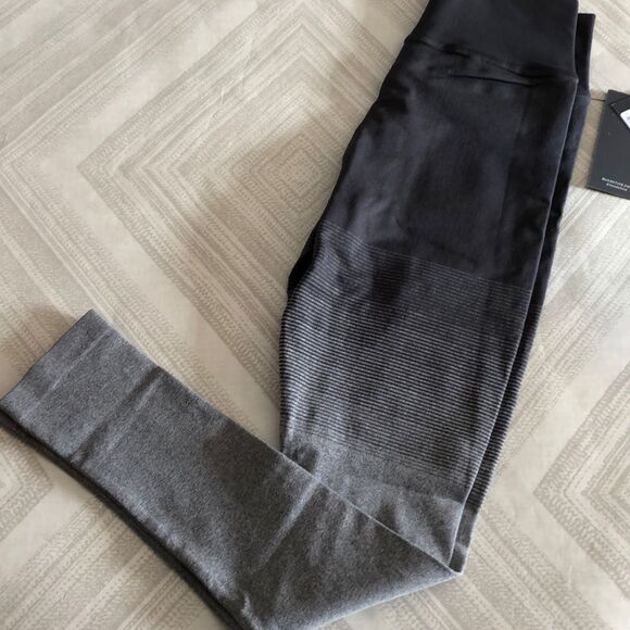 Nux Two Tone Slate Grey Fifty Shades Leggings - Picture 1 of 8